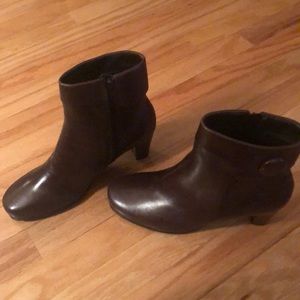 New Echo Brown Leather Boots!